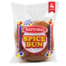 National Spiced Bun – 4oz (4 Pack)